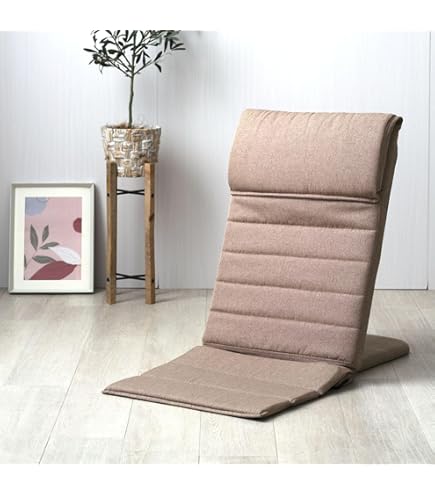 Amazon.co.jp: ドウシシャ いつでもどこでも背もたれ スリム 座椅子